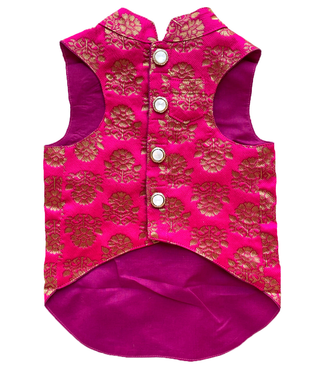 Dogwali Brocade Vest